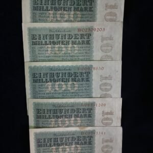 100 Million Mark Reichsbank Germany (1923)