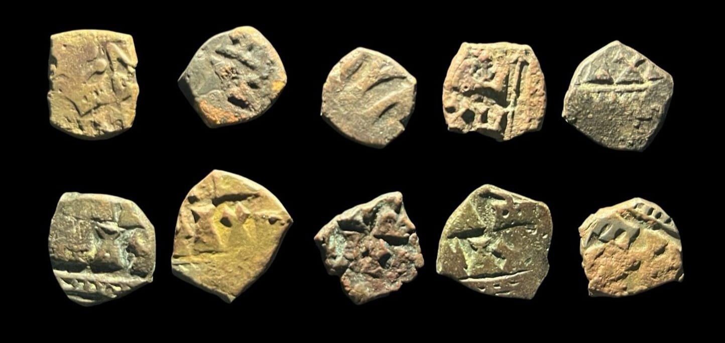 Magha Dynasty Vaisravana Copper Coin