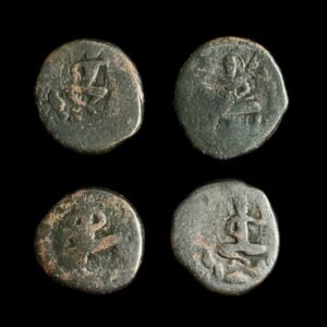 Kushan Empire Huvishka Tetradrachm