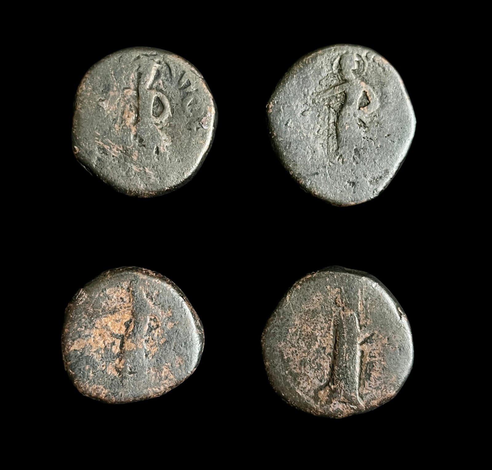 Kushan Empire Huvishka Tetradrachm - Image 2