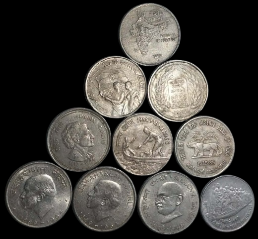 50 Paisa 10 Different Commemorative Varieties Set - Image 2