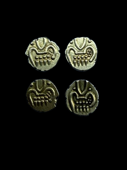 1 Gold Fanam Dutch Cochin Malabar Coast