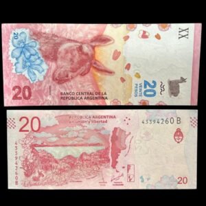 20 Pesos Central Bank of the Argentine UNC (2017–2020)