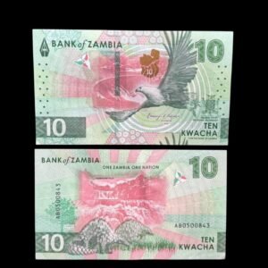 10 Kwacha Bank of Zambia UNC