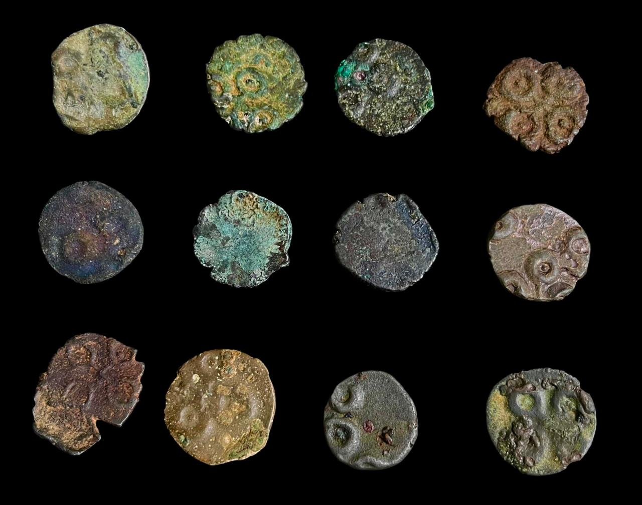 Kadambas of Banavasi Potin Coin Elephant Type - Image 2