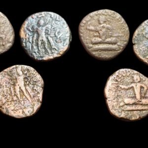 Bronze Chalkon Azes II Indo-Scythian Kingdom
