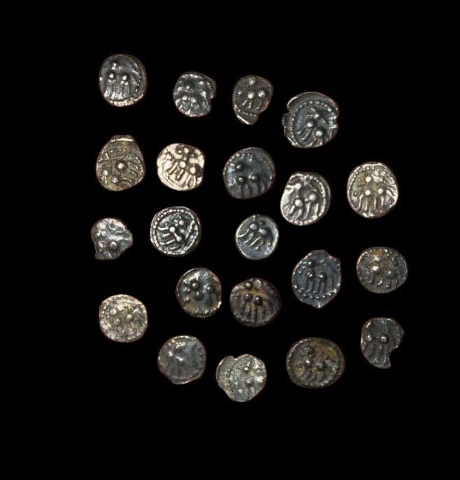 ¼ Tara Devaraya I Vijayanagara Empire Silver